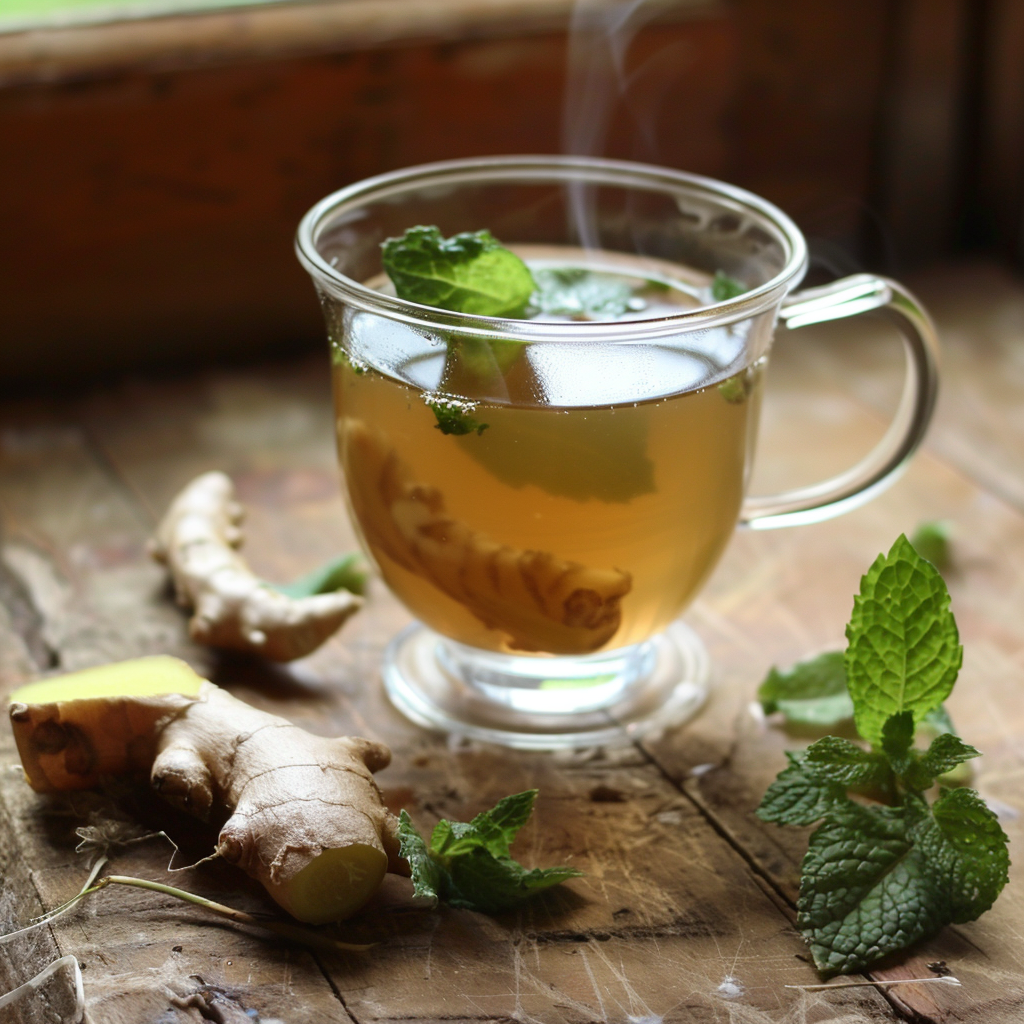 Peppermint and Ginger Tea – Check My Body Health Australia