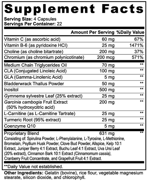 Fat Burner with MCT