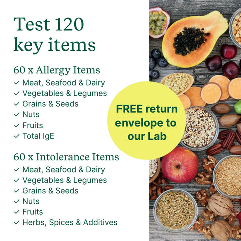 Allergy & Intolerance Combined Test – Check My Body Health Australia